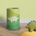 Elobra LED Bordlampe DINOS 25/15, 3W, grøn