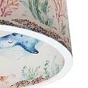 Elobra hanging luminaire MEERRESTIERE E27, multicolour