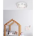 Elobra Loftlampe EINHORN BABSY STARLIGHT IP20, pink