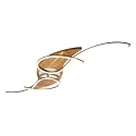 Elobra Loftlampe PANAMA, egetræ natur dæmpbar
