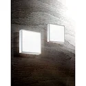 Fabas Luce Fabas Luce OBAN Ceiling luminaire, IP65, E27, white, 30x30cm