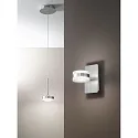 Fabas Luce Fabas Luce DUNK LED Wall luminaire, brushed aluminum
