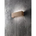 Fabas Luce Fabas Luce BADIA LED Wall luminaire silver gray/oak