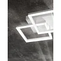 Fabas Luce Fabas Luce BARD LED Ceiling luminaire 45x45cm, white