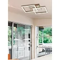 Fabas Luce Fabas Luce BARD LED Loftlampe 45x45cm, guld matt