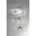 Fabas Luce Fabas Luce BARD LED Loftlampe 45x45cm, guld matt