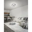 Fabas Luce Loftlampe LILA 3-flammer E14 IP20, dæmpbar