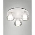 Loftlampe LILA 3-flammer E14 IP20, dæmpbar