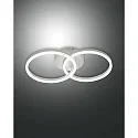 LED Væglampe GIOTTO, 2x 18W, 3000K, 3240lm, IP20, hvid