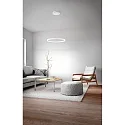 Fabas Luce LED Pendel GIOTTO, inkl. Smartluce, 2x 18W, 3000K, 3240lm, IP20, hvid