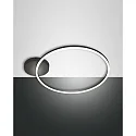 LED Loftlampe GIOTTO, 1x 36W, 3000K, 3240lm, IP20, sort