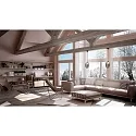 Fabas Luce Pendel INFINITY, E27, 1x 60W, IP20, grå gennemsigtig