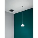 Fabas Luce LED Pendel ARABELLA, 1x 8W, 3000K, 720lm, IP20, højde 200cm maks., hvid