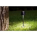 Fabas Luce LED Batteri bordlampe KATY Udendørslampe, 3W, 3000K, 320lm, IP54, sort