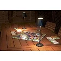 Fabas Luce LED Batteri bordlampe KATY Udendørslampe, 3W, 3000K, 320lm, IP54, sort