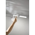 Bordlampe BEBA CCT Switch, justerbar, med touch-dæmper IP20, sølv mat dæmpbar