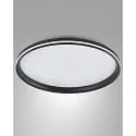 Loftlampe ISY Ø 55CM CCT Switch, med dekorativ ring, med afstandsstykke IP20, sort dæmpbar