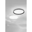 ceiling luminaire ISY Ø 45CM CCT Switch, with decorative ring, with spacer IP20