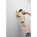 Fabas Luce reading lamp FLORES 1 flame, with switch GU10 IP20, black, satined brass dimmable