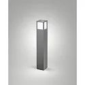 bollard lamp SMUK E27 IP54, dark grey