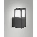 outdoor wall luminaire SMUK E27 IP54, dark grey