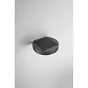 Solar væglampe PALMER med sensor IP54, mørkegrå