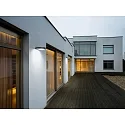 Fabas Luce solar wall luminaire PALMER with sensor IP54, dark grey