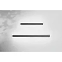 Fabas Luce outdoor wall luminaire JASON IP65, dark grey
