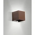 Udendørs wall luminaire CUBA IP54, corten