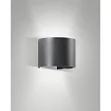 Udendørs wall luminaire CODY IP54, mørkegrå