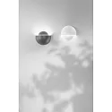 Fabas Luce outdoor wall luminaire ECTOR IP65, dark grey