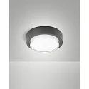 Udendørs loftlampe OWEN IP65, mørkegrå