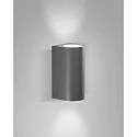 outdoor wall luminaire HELI IP54, dark grey