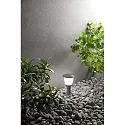 Fabas Luce Pælelampe THIAGO 30 E27 IP65, mørkegrå