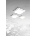 Fabas Luce Udendørs loftlampe GIAN IP54, hvid