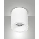 overflade lampe GUAMO rund GU10 IP20, hvid dæmpbar