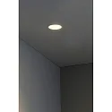 Faro ceiling recessed luminaire FRESH GU10 IP20, white matt