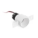 Faro ceiling recessed luminaire FOX LED IP20, white matt