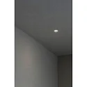 Faro ceiling recessed luminaire FOX LED IP20, white matt