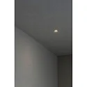 Faro ceiling recessed luminaire FOX LED IP20, black matt