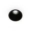 Indbygnings loftlampe FRESH GU10 IP44, sort mat
