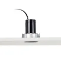 Faro Indbygnings loftlampe FRESH GU10 IP65, sort mat