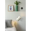 Væglampe GUADALUPE E27 IP20, beige, sort mat 