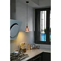 Faro Pendel RETRO E14 IP20, kobber, mat 