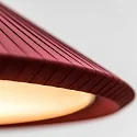 Faro Pendel SAIGON IN 3-flammer E27 IP20, sort mat, kastanjebrun 