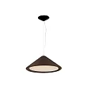 Pendel SAIGON IN 3-flammer E27 IP20, brun, sort mat 