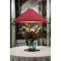 Faro Pendel SAIGON IN 4-flammer E27 IP20, sort mat, kastanjebrun 