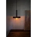 Faro Pendel WHIZZ E27 IP20, guld, sort 