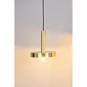 Faro Pendel WHIZZ E27 IP20, guld, sort 