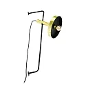 Væglampe WHIZZ E27 IP20, guld, sort 